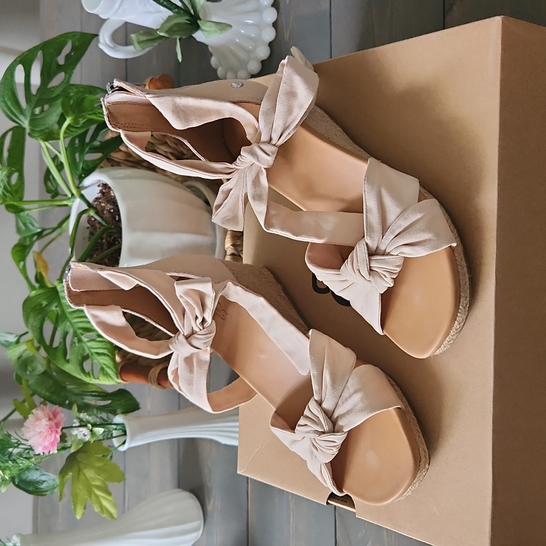 Ugg Yarrow Espadrille Wedge Sandal